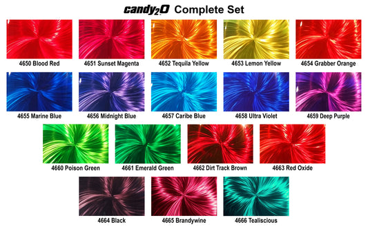 Candy2o Paint Sets – 4681-01 candy2o – 2oz Complete Set