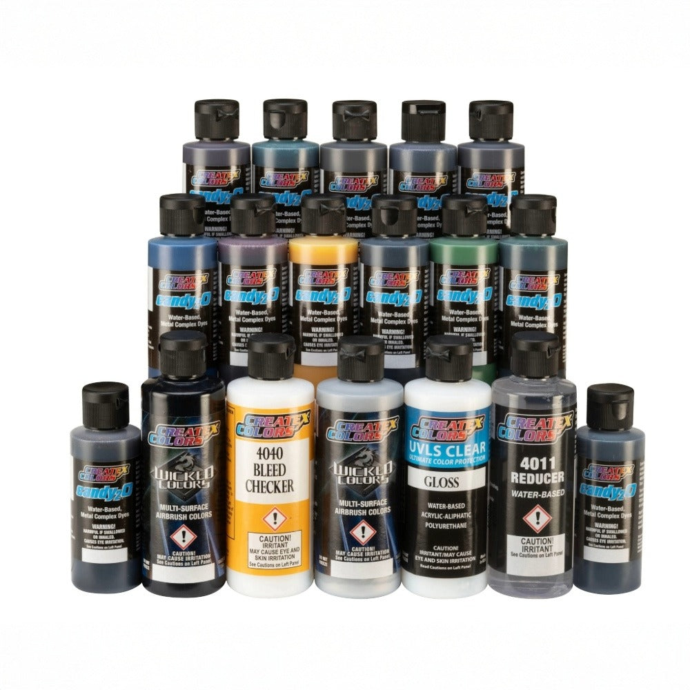 ファスカラー　クローム塗料　セット Candy2o Paint Sets – 4997-02 Quicksilver Chrome candy2o Box Set