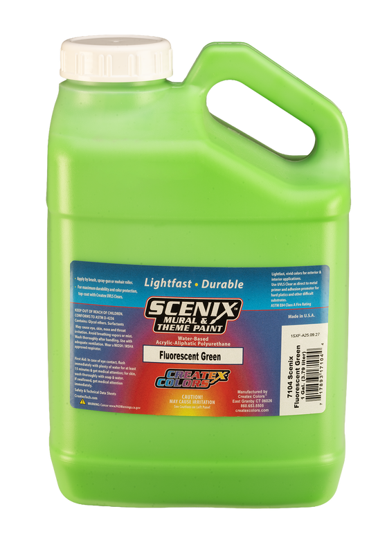 Scenix Mural and Theme Fluorescents – 7104 Scenix Fluorescent Green
