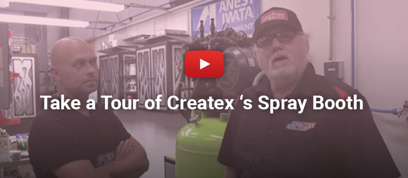 Take a Tour of Createx Spray Booth
