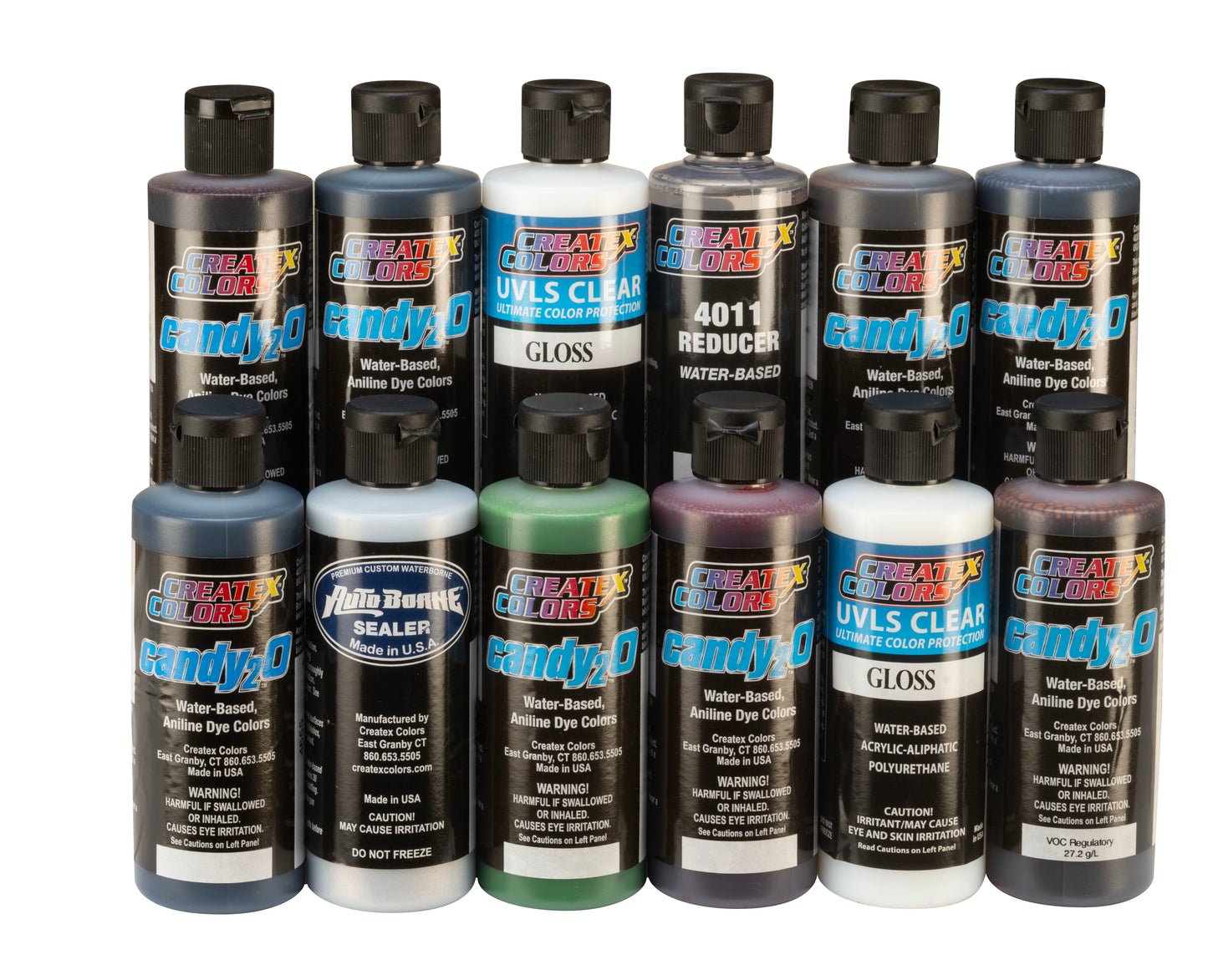 Candy2o Paint Sets – 4967-D candy2o 4oz. Box Set – Warm