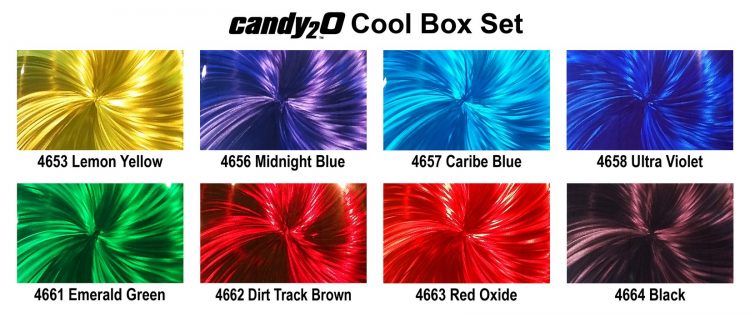 Candy2o Paint Sets – 4967-E candy2o 4oz. Box Set – Cool
