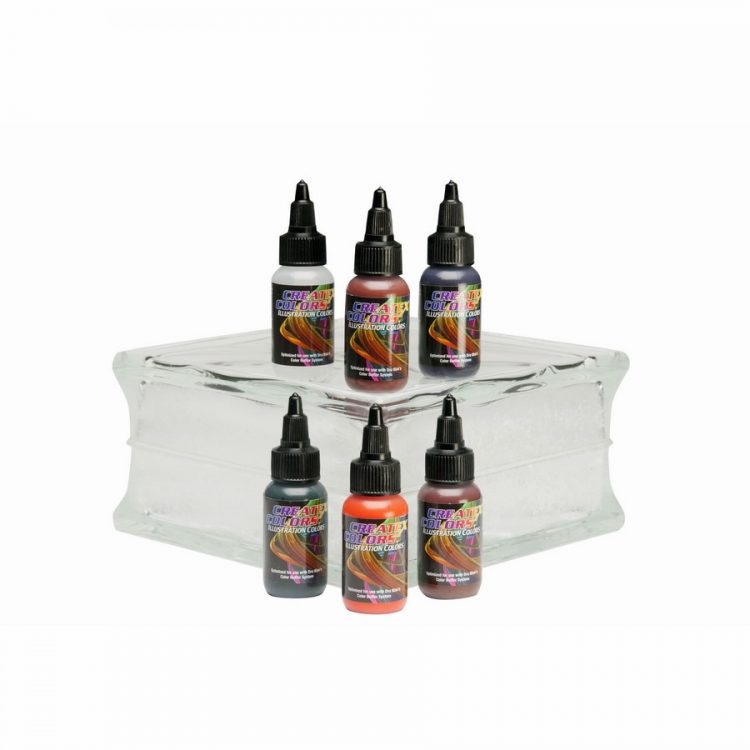 Color 5082 Illustration Colors Paint Sets – 5082-01 1oz. Createx Illustration Sec ...