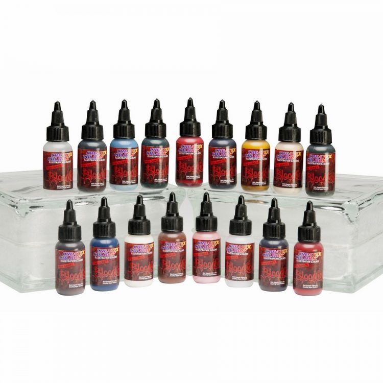 Illustration Colors Paint Sets – 5083-04 1oz. Createx Illustration Bloodline Master Set