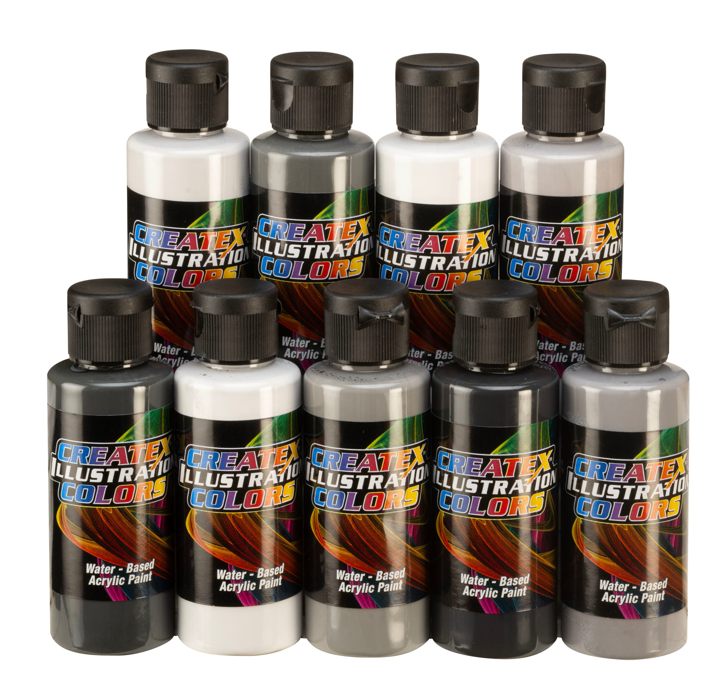 Illustration Colors Paint Sets – 5091 Illustration Neutral Grey Set 9 colors