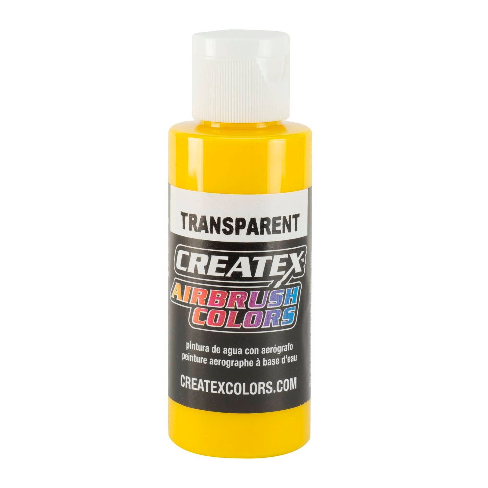 Createx Airbrush Colors – 5114 Transparent Brite Yellow – Createx