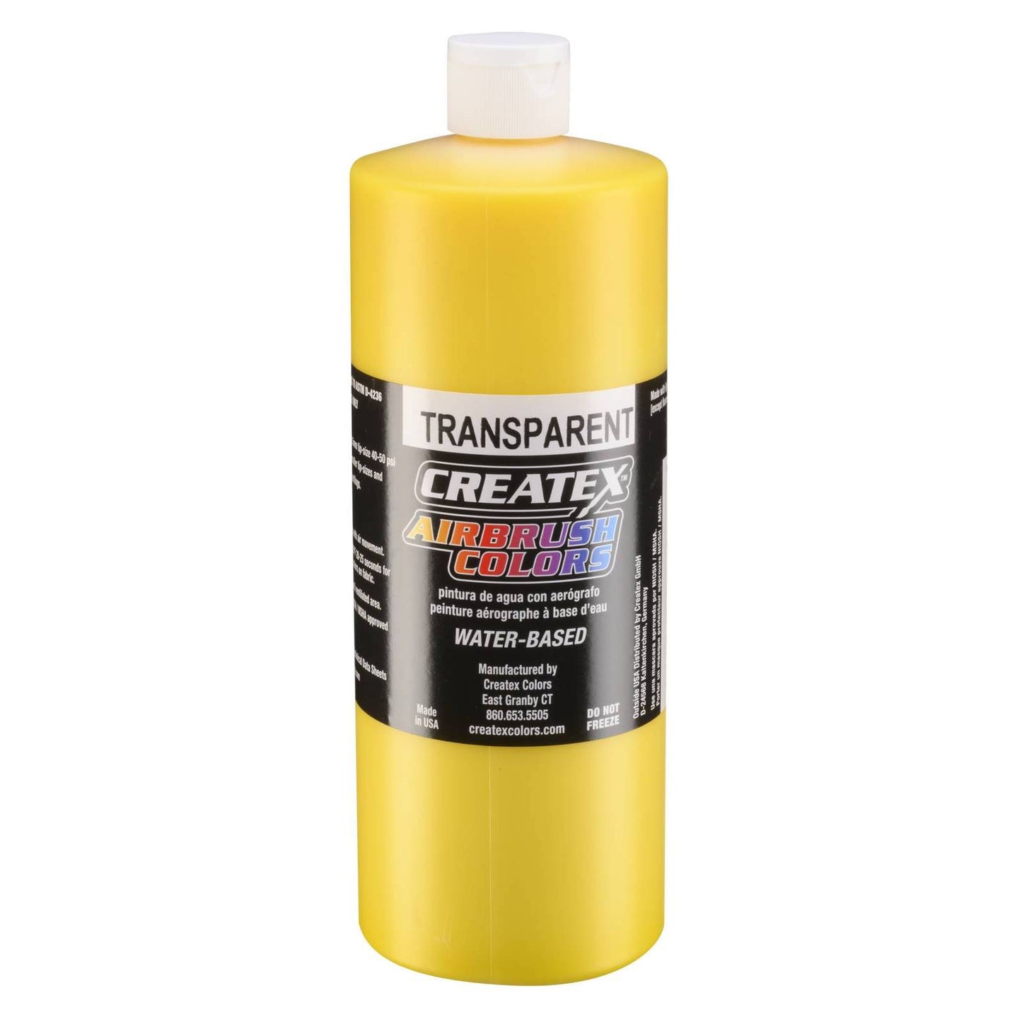 Createx Airbrush Colors – 5114 Transparent Brite Yellow