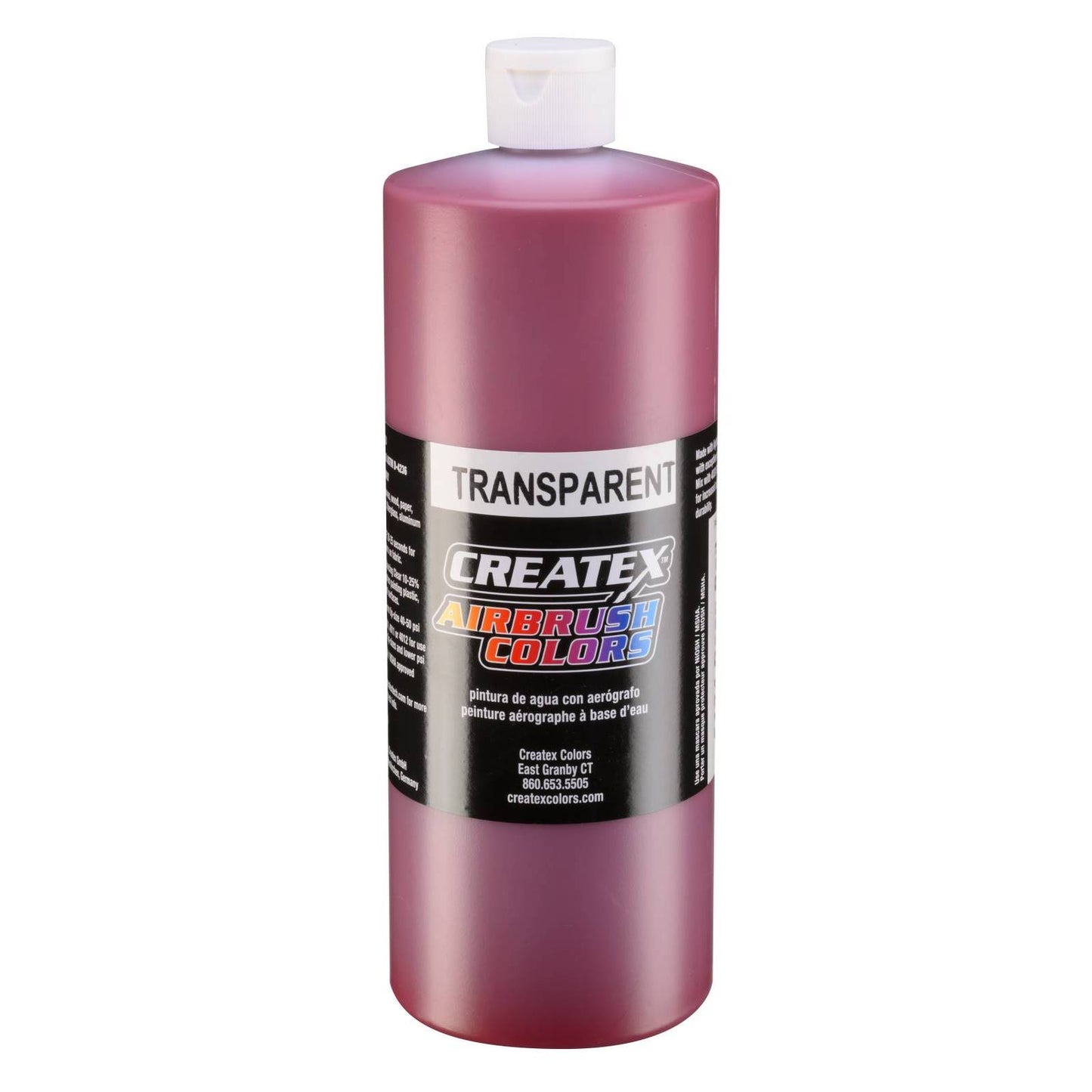 Createx Airbrush Colors – 5124 Transparent Deep Red