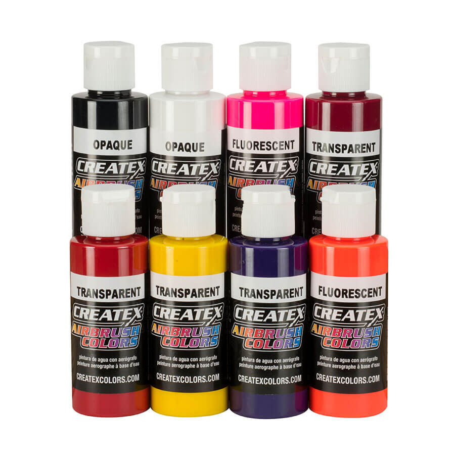 Airbrush Colors Paint Sets – 5816-00 AB – Kent Lind Warm Airbrush Set