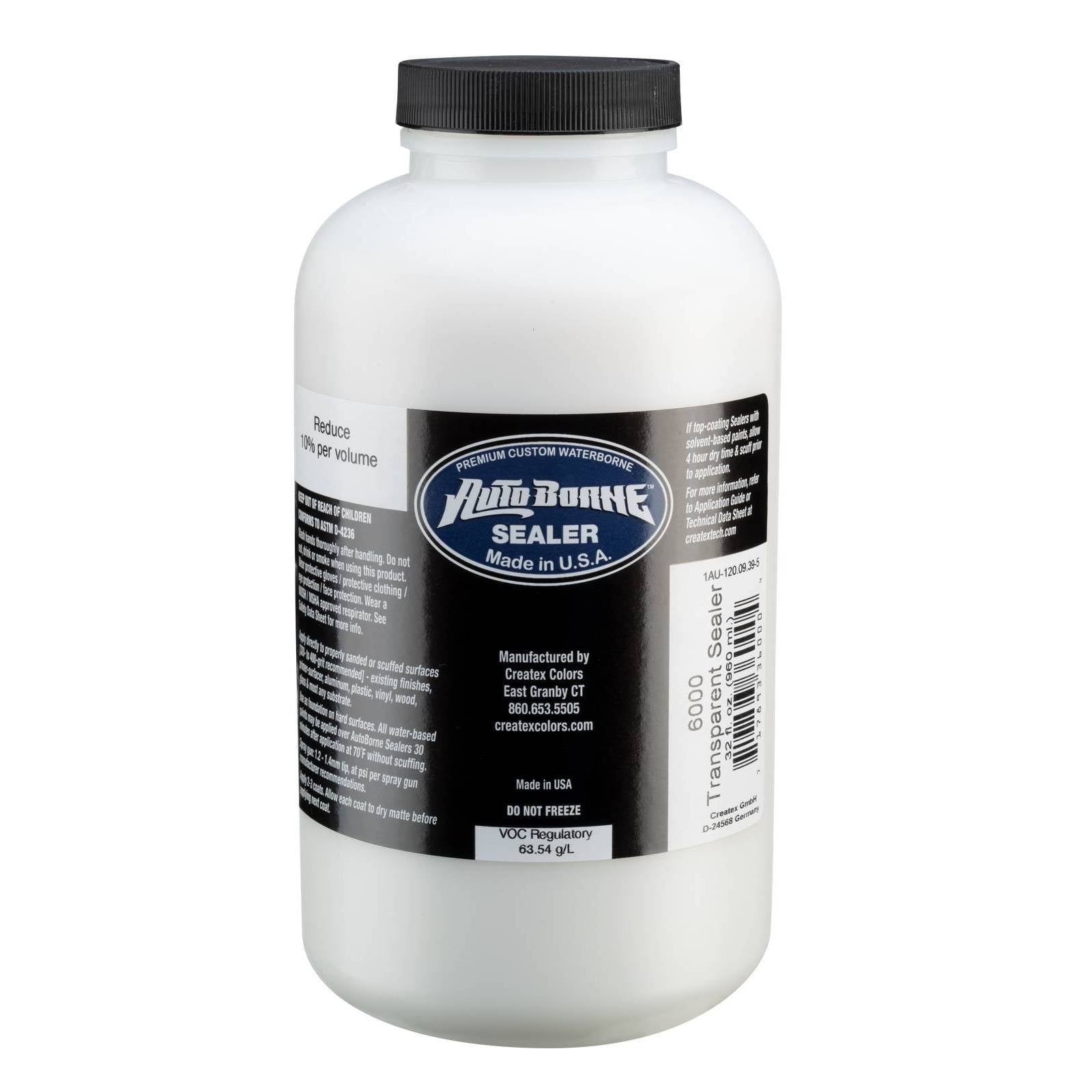 AutoBorne Sealer – 6000 Transparent Sealer – Createx Colors