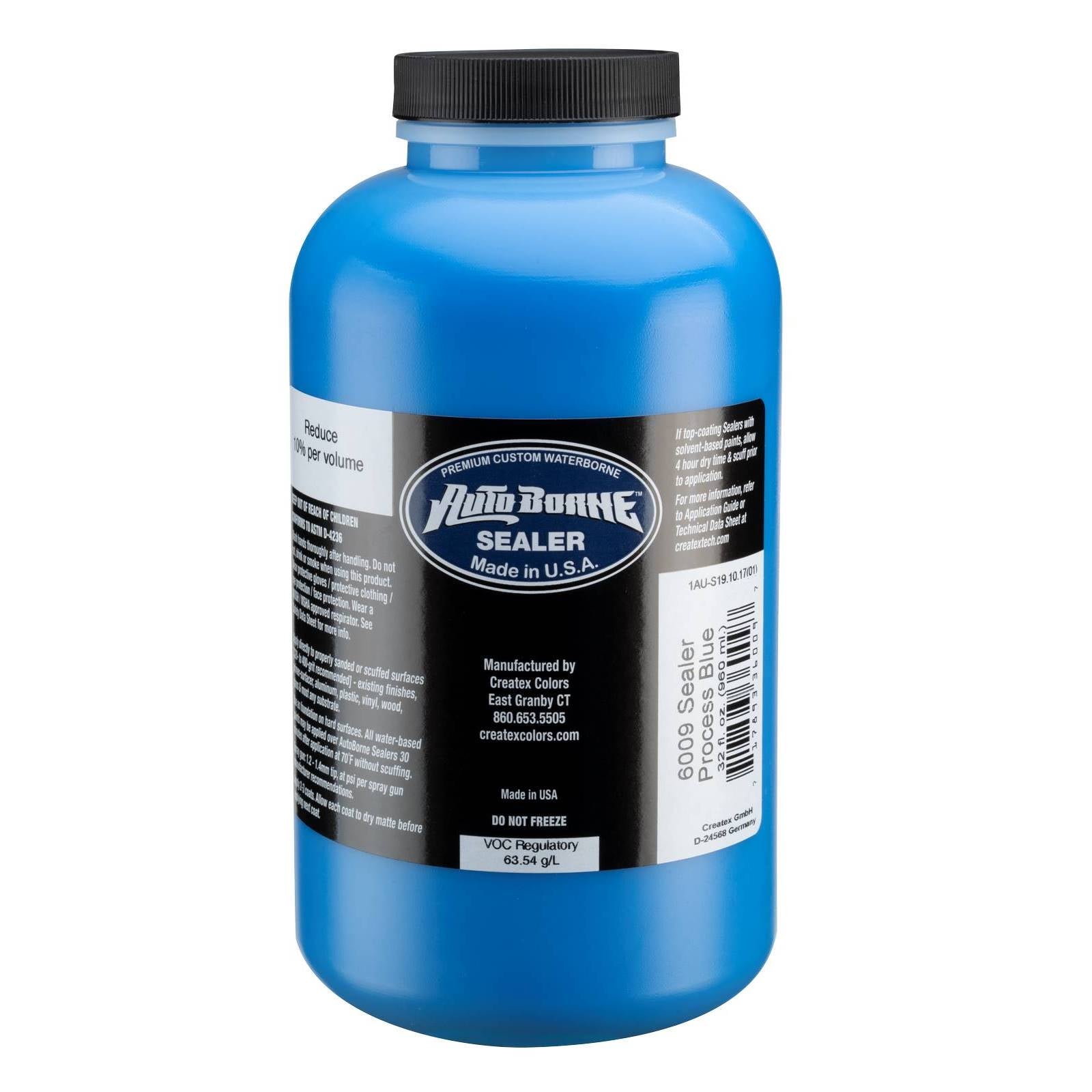 AutoBorne Sealer – 6009 Sealer Process Blue – Createx Colors