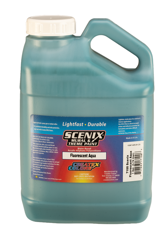 Scenix Mural and Theme Fluorescents – 7100 Scenix Fluorescent Aqua