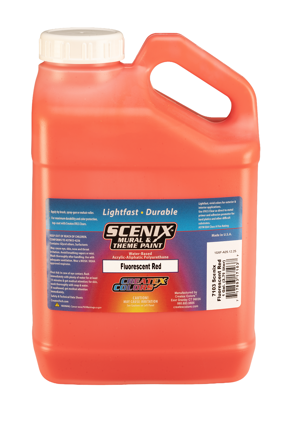 Scenix Mural and Theme Fluorescents – 7103 Scenix Fluorescent Red