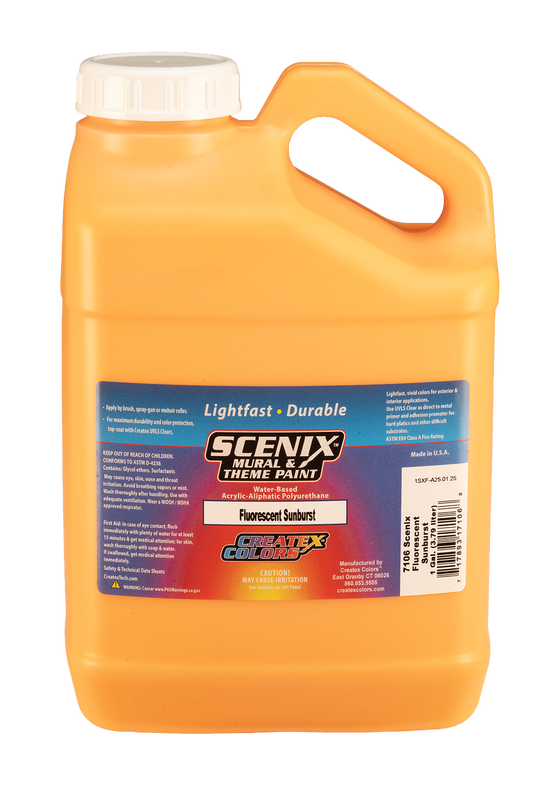 Scenix Mural and Theme Fluorescents – 7106 Scenix Fluorescent Sunburst