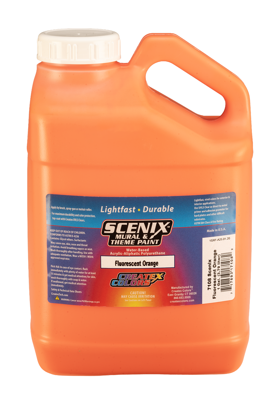 Scenix Mural and Theme Fluorescents – 7108 Scenix Fluorescent Orange