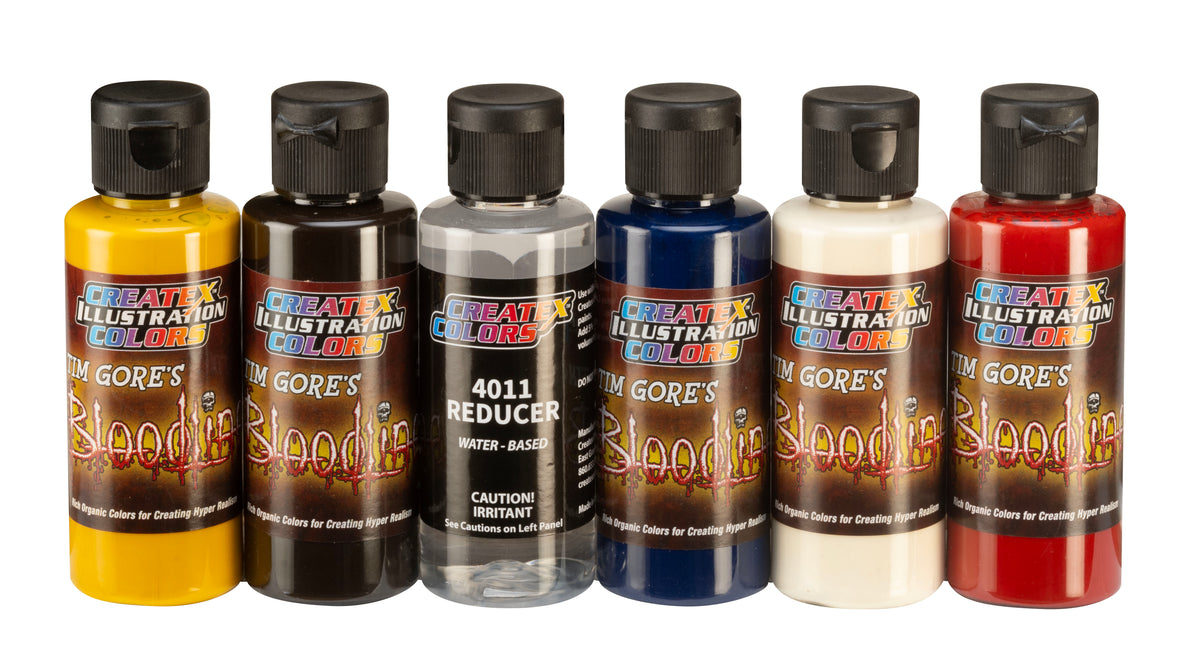 Illustration Colors Paint Sets – 5083-01 2oz. Createx Illustration Blo ...