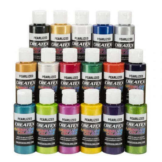 Airbrush Colors Paint Sets – 5824-02 AB Pearls (17 colors)