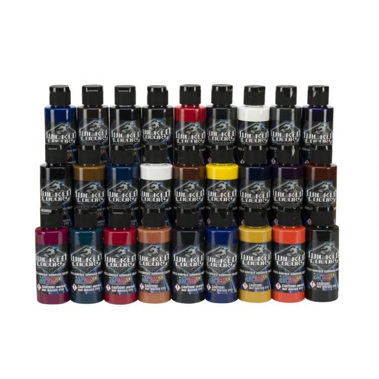 Wicked Colors Paint Sets – W122-02 Wicked Detail Colors (27 Colors ...