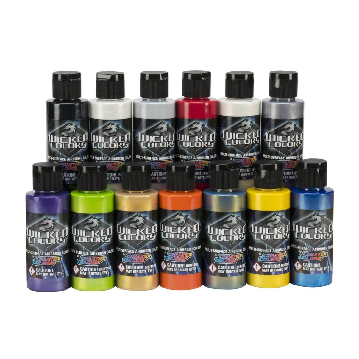 Wicked Colors Paint Sets – W123-02 Wicked Pearls (13 Colors) – Createx ...