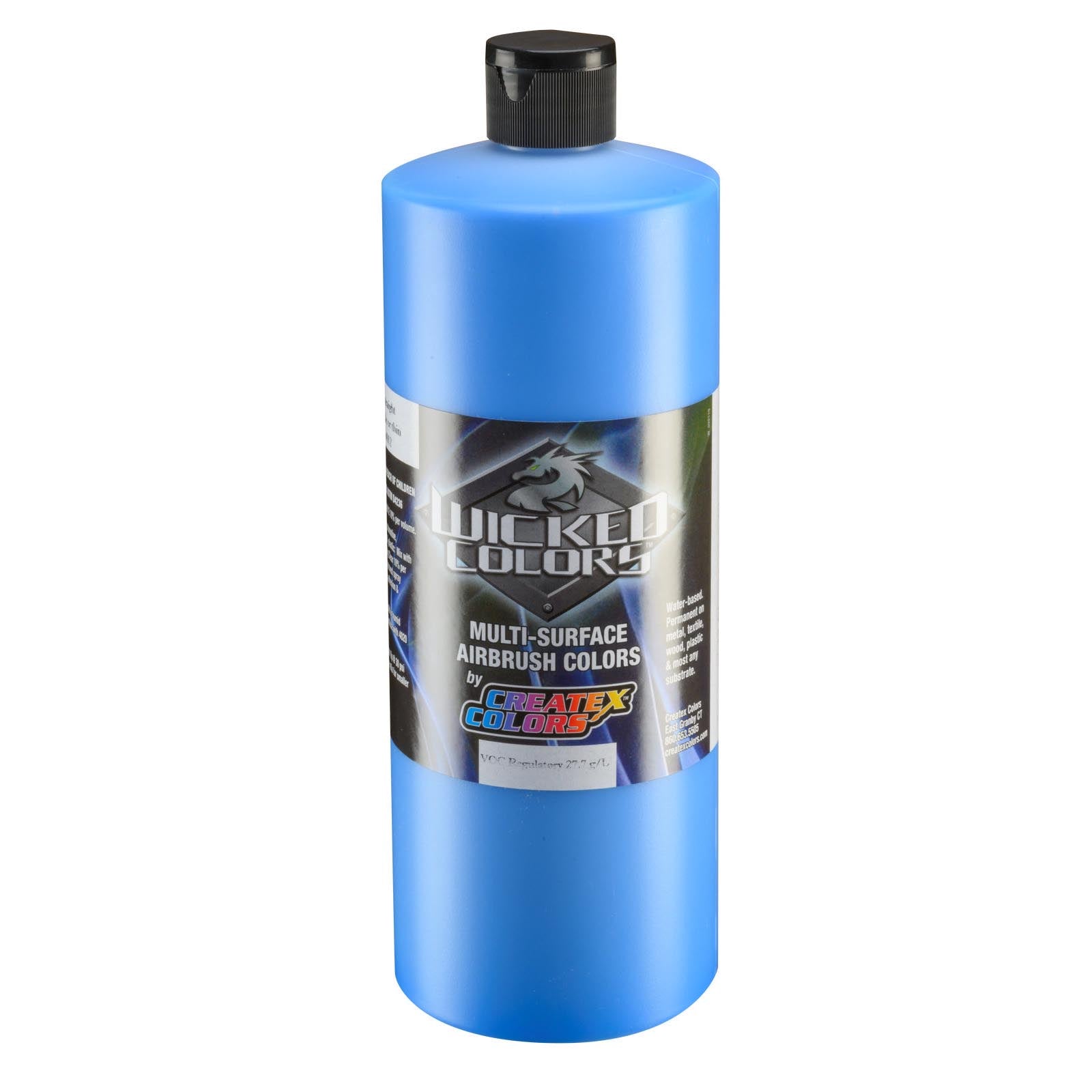 Wicked Colors – W028 Fluorescent Blue – Createx Colors