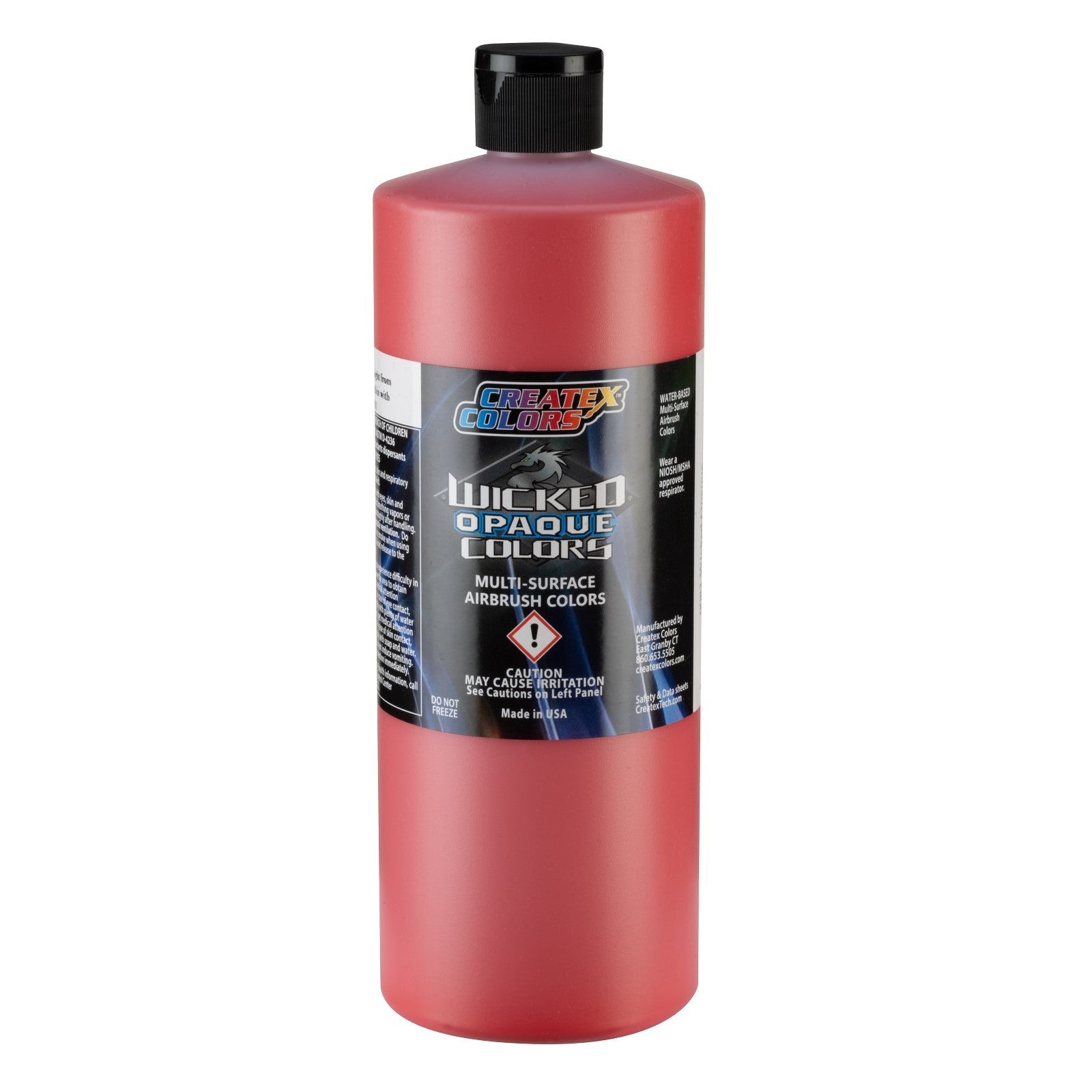 Wicked Colors – W083 Opaque Pyrrole Red – Createx Colors