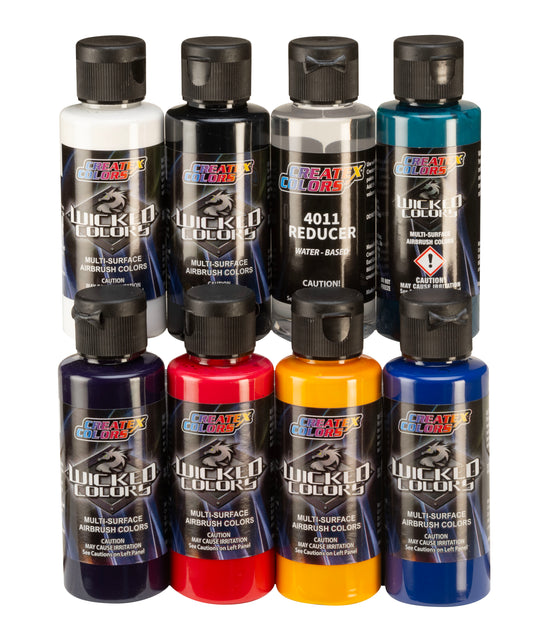Wicked Colors Paint Sets – W102-00 2oz Wicked Sampler Set #2