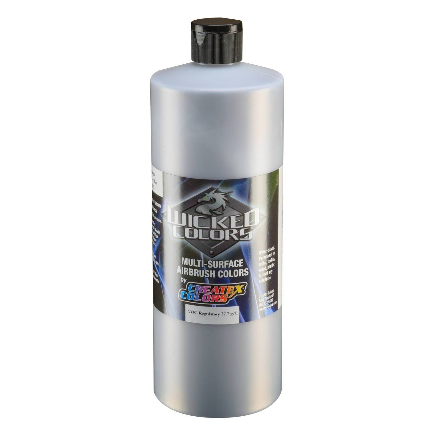 Wicked Colors – W384 Wicked Silver Shine – Createx Colors